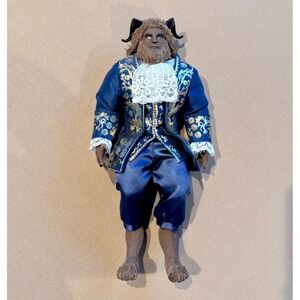 Disney Beauty and the Beast Live Action‎ Prince Adam Flocked Doll 12 Inches